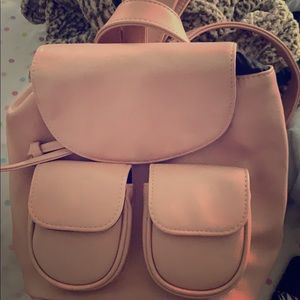 Mini dusty rose backpack